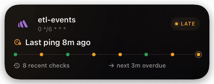 betterstack (flapping) Live Activity preview
