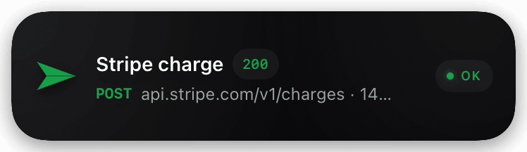 webhook (success-200) Live Activity preview